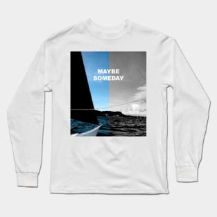 sea and yacht Long Sleeve T-Shirt